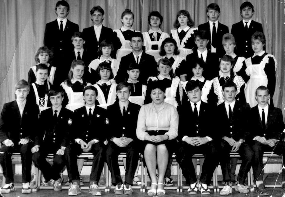 9-А класс 1986 год