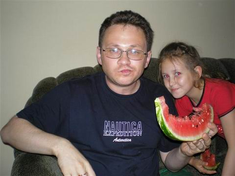 Суслов Сергей с дочерью